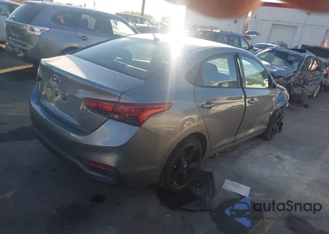 2021 Hyundai Accent Se z USA, uszkodzony, nr VIN 3KPC24A69ME140322